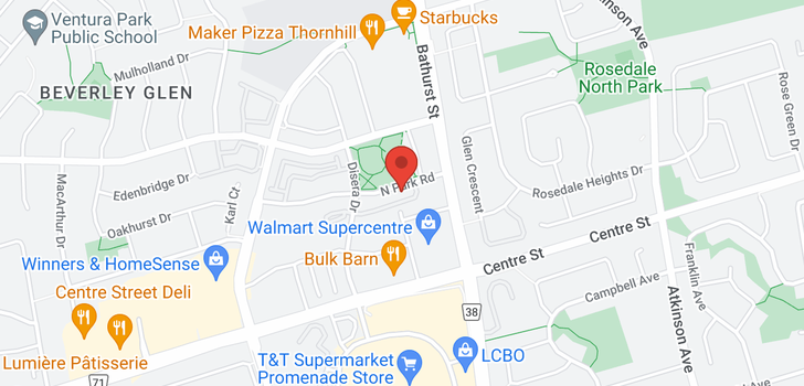 map of #1706 -7 NORTH PARK RD